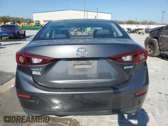 2015 Mazda 3 i SV with VIN JM1BM1T77F1247420, listed as a Copart auction lot 47079835 with 155,968 mi miles and Salvage Title. Bid and sale history available at carsss.com. Image 6.
