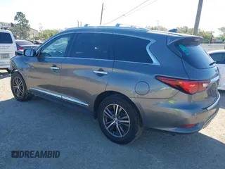 2019 Infiniti QX60 Luxe with VIN 5N1DL0MN2KC560968, listed as a IAAI auction lot 42209216 with 83,679 mi miles and . Bid and sale history available at DreamBid. Image 3.