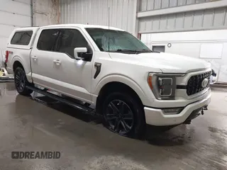 2023 Ford F-150 XL with VIN 1FTFW1ED8PFC32279, listed as a IAAI auction lot 41552160 with 16,368 mi miles. Bid and sale history available at carsss.com. Image 1.
