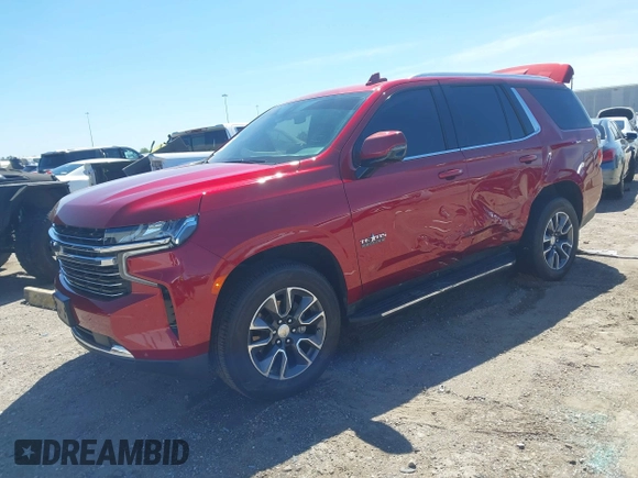 2021 Chevrolet Tahoe LT z VIN 1GNSCNKD1MR316397, wystawiony jako IAAI lot #41805199 z przebiegiem 41 028 mil mil oraz . Historia ofert i sprzedaży dostępna na DreamBid. Obrazek 18.