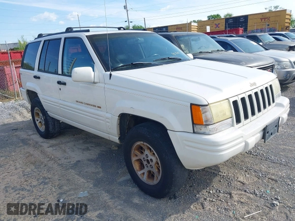 1998 Jeep Grand Cherokee Limited z VIN 1J4GZ78Y9WC342250, wystawiony jako IAAI lot #42047991 z przebiegiem 271 579 mil mil oraz . Historia ofert i sprzedaży dostępna na DreamBid. Obrazek 1.