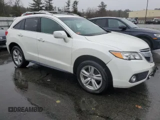 2015 Acura RDX Technology with VIN 5J8TB4H54FL018525, listed as a Copart auction lot 49845105 with 156,402 mi miles and Salvage Title. Bid and sale history available at DreamBid. Image 4.