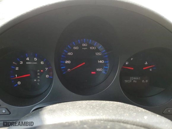 2004 Acura TL with VIN 19UUA66254A036908, listed as a Copart auction lot 53621625 with 224,661 mi miles and Salvage Title. Bid and sale history available at carsss.com. Image 9.
