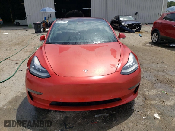 2018 Tesla Model 3 Long Range Battery with VIN 5YJ3E1EAXJF031944, listed as a Copart auction lot 53619445 with 146,031 mi miles and Salvage Title. Bid and sale history available at DreamBid. Image 5.