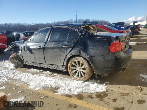 2011 BMW 3 Series 328i xDrive with VIN WBAPK5G59BNN31157, listed as a Copart auction lot 46153605 with 123,652 mi miles and Salvage Title. Bid and sale history available at carsss.com. Image 2.