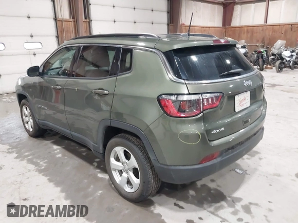 2021 Jeep Compass Latitude with VIN 3C4NJDBB1MT566220, listed as a IAAI auction lot 41816107 with 69,139 mi miles and . Bid and sale history available at DreamBid. Image 3.