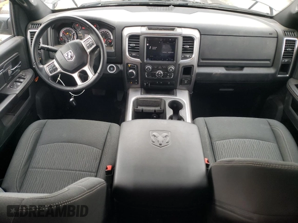 2023 Ram 1500 Classic SLT with VIN 1C6RR7GG0PS556467, listed as a Copart auction lot 83797344 with 7,653 mi miles and Salvage Title. Bid and sale history available at carsss.com. Image 8.