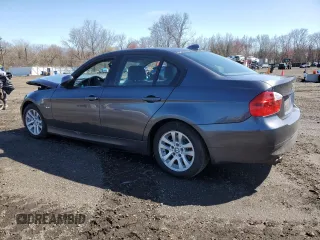 2007 BMW 3 Series 328xi with VIN WBAVC93567KX59692, listed as a Copart auction lot 51414125 with 205,973 mi miles and Salvage Title. Bid and sale history available at carsss.com. Image 2.