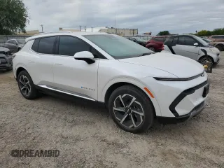 2024 Chevrolet Equinox EV LT z VIN 3GN7DLRP6RS280587, wystawiony jako Copart lot #52231865 z przebiegiem 4199 mil mil oraz Szkody całkowita. Historia ofert i sprzedaży dostępna na DreamBid. Obrazek 4.