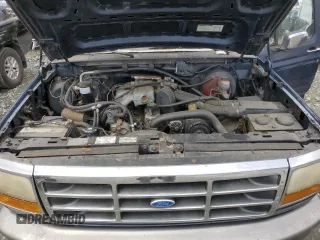 1992 Ford F-150 with VIN 1FTDF15Y7NPA55225, listed as a Copart auction lot 72142614 with 0 mi miles and Salvage Title. Bid and sale history available at carsss.com. Image 11.