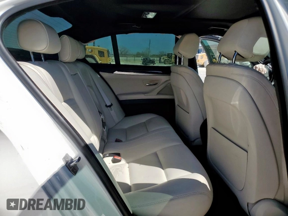 2015 BMW 5 Series 535i with VIN WBA5B1C52FG128542, listed as a Copart auction lot 50084585 with 110,341 mi miles and Salvage Title. Bid and sale history available at carsss.com. Image 10.