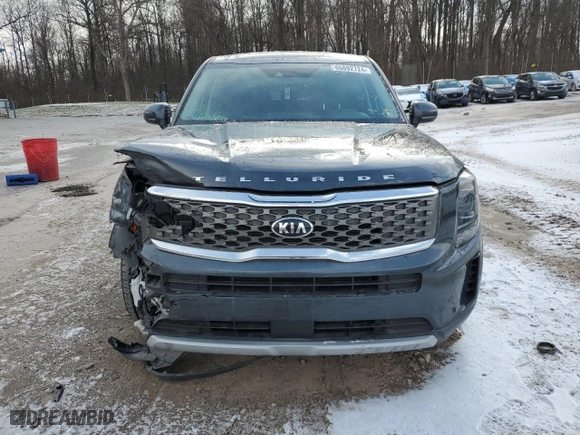 2020 Kia Telluride LX with VIN 5XYP2DHC4LG074471, listed as a Copart auction lot 86892724 with 111,991 mi miles and Salvage Title. Bid and sale history available at carsss.com. Image 5.