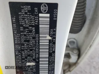 2012 Toyota Avalon with VIN 4T1BK3DB5CU446606, listed as a Copart auction lot 54495895 with 177,710 mi miles and Salvage Title. Bid and sale history available at carsss.com. Image 12.
