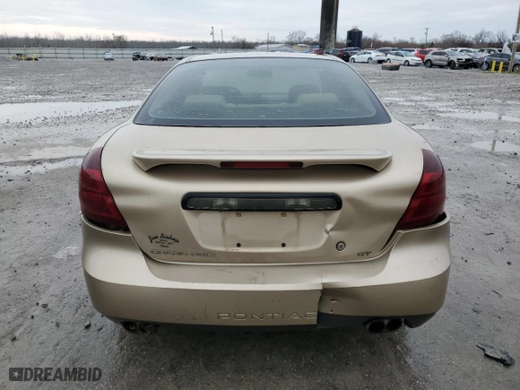 2004 Pontiac Grand Prix GT1 with VIN 2G2WP522641355044, listed as a Copart auction lot 45761945 with 163,069 mi miles and Salvage Title. Bid and sale history available at carsss.com. Image 6.