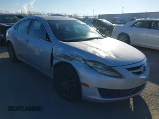 2012 Mazda 6 i Sport with VIN 1YVHZ8BH6C5M26710, listed as a IAAI auction lot 41593399 with 198,857 mi miles and . Bid and sale history available at DreamBid. Image 1.