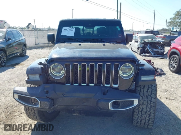 2020 Jeep Gladiator Overland with VIN 1C6HJTFG2LL149056, listed as a IAAI auction lot 41524168 with 113,503 mi miles and . Bid and sale history available at DreamBid. Image 12.