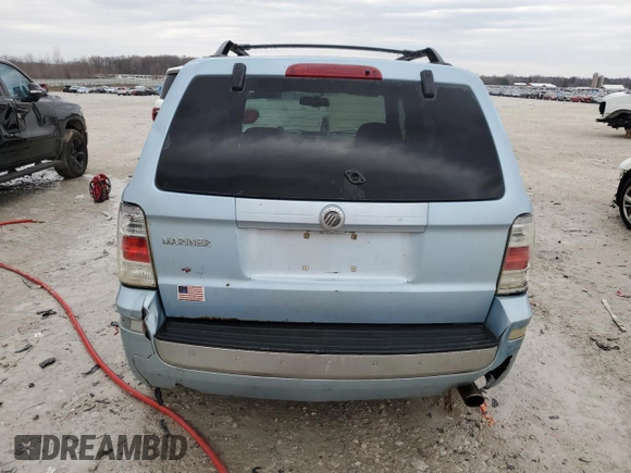 2008 Mercury Mariner with VIN 4M2CU81Z98KJ22539, listed as a Copart auction lot 49060465 with Not provided miles and Clean title. Bid and sale history available at DreamBid. Image 6.