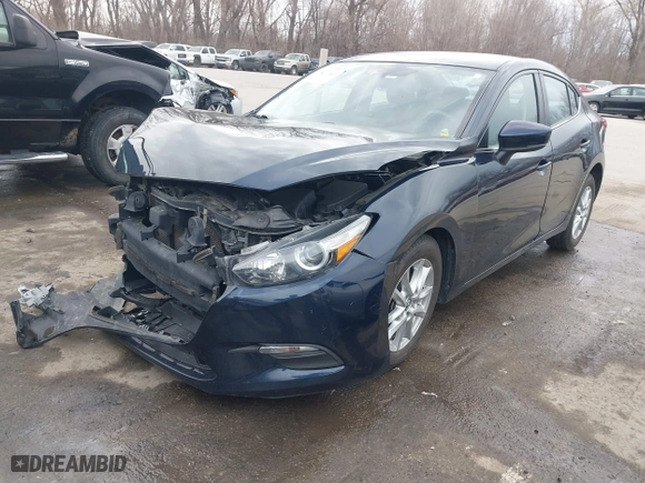 2017 Mazda Mazda3 4-Door Sport with VIN 3MZBN1U72HM107144, listed as a IAAI auction lot 41801360 with 88,924 mi miles. Bid and sale history available at carsss.com. Image 16.