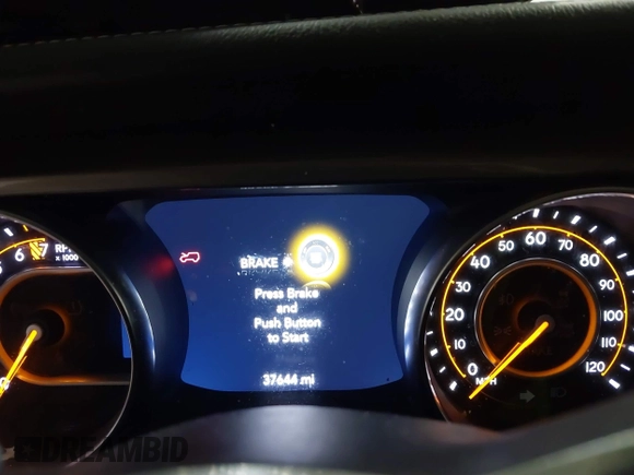 2021 Jeep Wrangler Unlimited Sahara with VIN 1C4HJXEG2MW655357, listed as a IAAI auction lot 41724695 with 37,644 mi miles and . Bid and sale history available at DreamBid. Image 7.