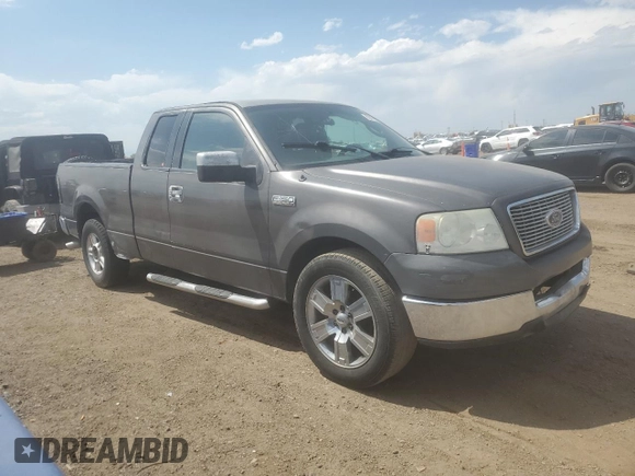 2005 Ford F-150 STX with VIN 1FTRX12W05FA37483, listed as a Copart auction lot 63074935 with 213,761 mi miles and Clean title. Bid and sale history available at DreamBid. Image 4.