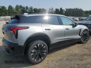 2024 Chevrolet Blazer EV eAWD RS z VIN 3GNKDCRJ9RS182756, wystawiony jako Copart lot #67613574 z przebiegiem 413 mil mil oraz Szkody całkowita. Historia ofert i sprzedaży dostępna na DreamBid. Obrazek 3.