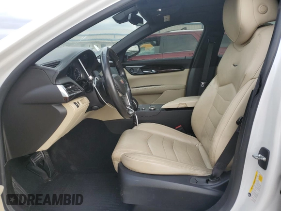2019 Cadillac CT6 Luxury AWD with VIN 1G6KB5RS7KU123104, listed as a Copart auction lot 54058065 with 75,921 mi miles and Salvage title. Bid and sale history available at DreamBid. Image 7.
