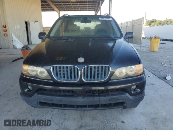 2005 BMW X5 3.0i with VIN 5UXFA13555LY14993, listed as a Copart auction lot 74434944 with 145,021 mi miles and Clean Title. Bid and sale history available at carsss.com. Image 5.