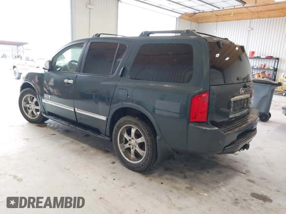 2005 Infiniti QX56 with VIN 5N3AA08C65N805076, listed as a IAAI auction lot 41353870 with 220,327 mi miles. Bid and sale history available at carsss.com. Image 3.