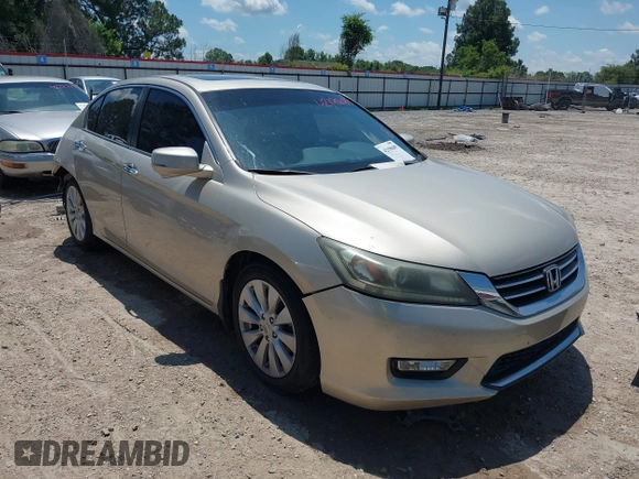 2013 Honda Accord EX z VIN 1HGCR2F78DA272736, wystawiony jako IAAI lot #42190689 z przebiegiem 127 175 mil mil oraz . Historia ofert i sprzedaży dostępna na DreamBid. Obrazek 1.