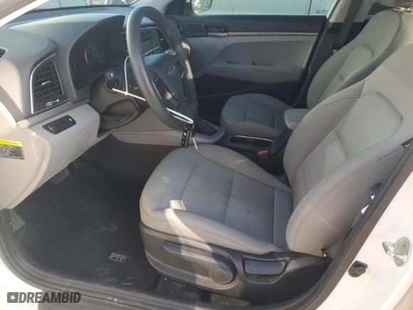2017 Hyundai Elantra SE with VIN 5NPD74LF7HH212736, listed as a Copart auction lot 50837345 with 92,794 mi miles and Salvage Title. Bid and sale history available at carsss.com. Image 7.