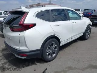2022 Honda CR-V EX with VIN 5J6RW1H54NA004253, listed as a IAAI auction lot 41860360 with 10,006 mi miles. Bid and sale history available at carsss.com. Image 4.