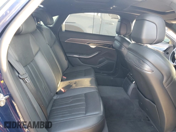 2021 Audi A8 with VIN WAU8EAF85MN015252, listed as a Copart auction lot 71368814 with 31,505 mi miles and Salvage Title. Bid and sale history available at carsss.com. Image 10.