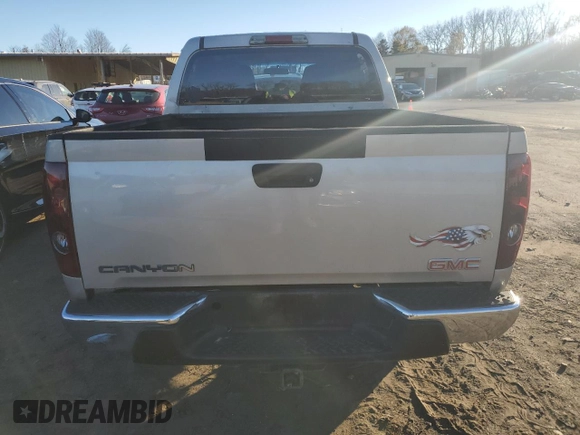 2006 GMC Canyon SLE2 with VIN 1GTDT136168202211, listed as a Copart auction lot 80442684 with 164,219 mi miles and Clean Title. Bid and sale history available at carsss.com. Image 6.
