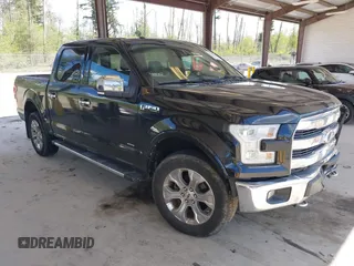 2015 Ford F-150 XLT with VIN 1FTEW1EG3FFA64460, listed as a IAAI auction lot 42099617 with 206,724 mi miles. Bid and sale history available at carsss.com. Image 1.