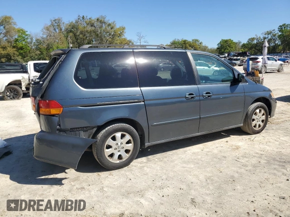 2004 Honda Odyssey EX-L z VIN 5FNRL18954B042310, wystawiony jako Copart lot #49389725 z przebiegiem 436 303 mil mil oraz Szkoda całkowita • Salvage title. Historia ofert i sprzedaży dostępna na DreamBid. Obrazek 3.