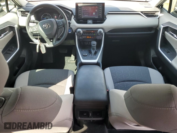 2021 Toyota RAV4 Hybrid XLE with VIN 4T3RWRFV0MU047527, listed as a Copart auction lot 49693115 with 39,433 mi miles and Salvage Title. Bid and sale history available at carsss.com. Image 8.