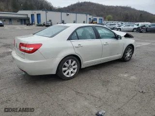 2007 Lincoln MKZ with VIN 3LNHM26T17R654208, listed as a Copart auction lot 51933025 with 123,894 mi miles and Salvage Title. Bid and sale history available at carsss.com. Image 3.