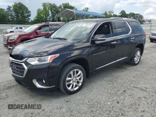 2019 Chevrolet Traverse Premier with VIN 1GNERKKW3KJ110473, listed as a Copart auction lot 65968245 with 134,208 mi miles and Clean title. Bid and sale history available at DreamBid. Image 1.