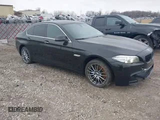 2014 BMW 5 Series 535d with VIN WBAXA5C51ED691018, listed as a IAAI auction lot 41887112 with 174,684 mi miles and . Bid and sale history available at carsss.com. Image 1.