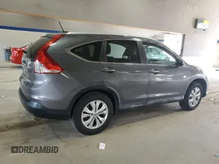2012 Honda CR-V EX-L with VIN 2HKRM4H70CH602781, listed as a Copart auction lot 52004255 with 117,629 mi miles and Salvage Title. Bid and sale history available at carsss.com. Image 3.