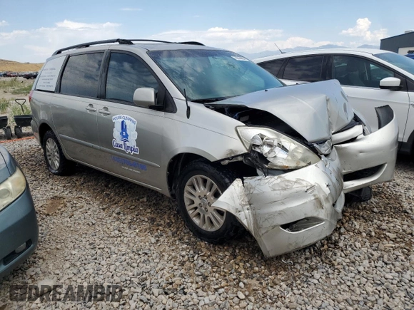 2008 Toyota Sienna XLE with VIN 5TDBK22C78S020454, listed as a Copart auction lot 70636964 with 192,735 mi miles and Salvage Title. Bid and sale history available at carsss.com. Image 4.