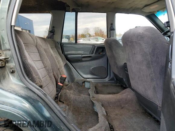 1996 Jeep Grand Cherokee Laredo with VIN 1J4GZ58S4TC281689, listed as a Copart auction lot 78466524 with 0 mi miles and Salvage Title. Bid and sale history available at carsss.com. Image 11.
