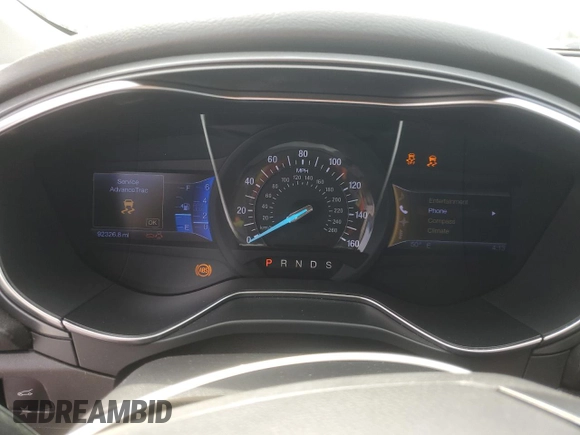 2013 Ford Fusion Titanium with VIN 3FA6P0K96DR382693, listed as a Copart auction lot 61753245 with 92,326 mi miles and Salvage title. Bid and sale history available at DreamBid. Image 9.