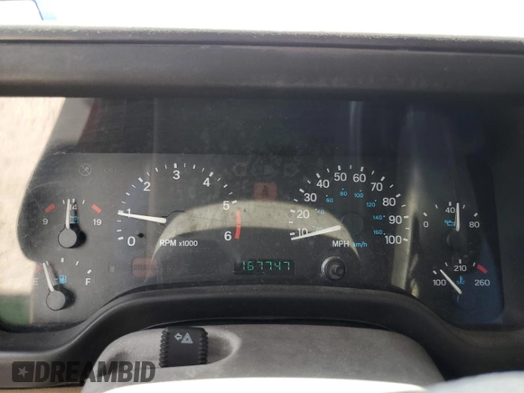 1999 Jeep Wrangler Sport with VIN 1J4FY19S8XP436667, listed as a Copart auction lot 59304544 with 167,747 mi miles and Clean Title. Bid and sale history available at carsss.com. Image 9.