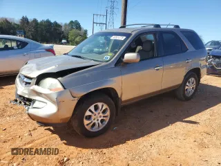 2003 Acura MDX Touring Pkg with VIN 2HNYD18623H518966, listed as a Copart auction lot 48801275 with 240,989 mi miles and Salvage Title. Bid and sale history available at carsss.com. Image 1.