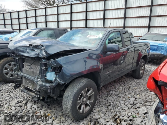2020 Chevrolet Colorado 4WD Z71 with VIN 1GCHTDEN5L1136144, listed as a Copart auction lot 50817325 with 42,248 mi miles and Salvage Title. Bid and sale history available at carsss.com. Image 1.
