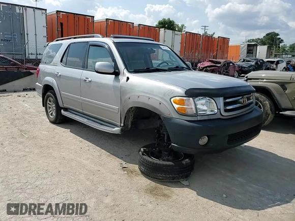 2003 Toyota Sequoia Limited with VIN 5TDBT48A93S176258, listed as a Copart auction lot 80664124 with 195,767 mi miles and Non Repairable. Bid and sale history available at DreamBid. Image 11.
