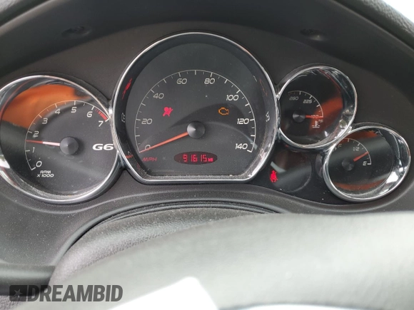 2008 Pontiac G6 with VIN 1G2ZG57N484192517, listed as a Copart auction lot 71207034 with 91,615 mi miles and Salvage Title. Bid and sale history available at carsss.com. Image 9.