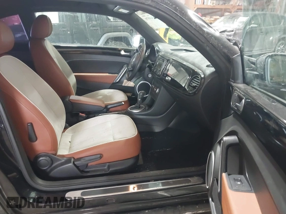2015 Volkswagen Beetle Fleet Edition with VIN 3VWF17ATXFM654998, listed as a IAAI auction lot 41569970 with 76,265 mi miles and . Bid and sale history available at DreamBid. Image 5.