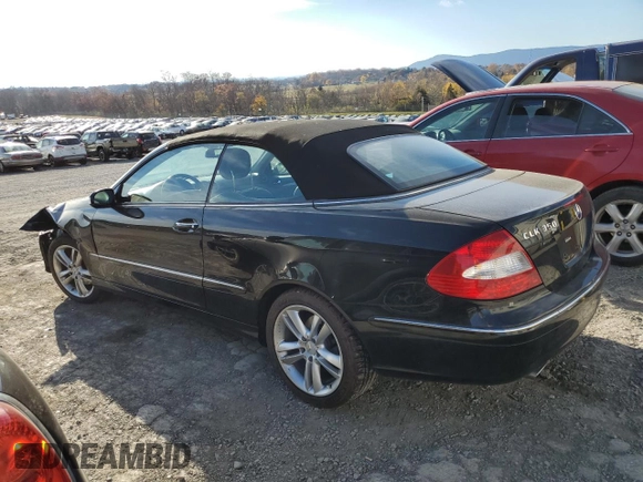 2006 Mercedes-Benz CLK 350 with VIN WDBTK56G46T060684, listed as a Copart auction lot 79714624 with 73,844 mi miles and Clean Title. Bid and sale history available at DreamBid. Image 2.